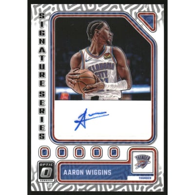 2023-24 Donruss Optic Signature Series #88 Aaron Wiggins