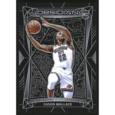 2023-24 Panini Obsidian #188 Cason Wallace