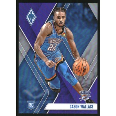 2023-24 Panini Phoenix Purple #291 Cason Wallace