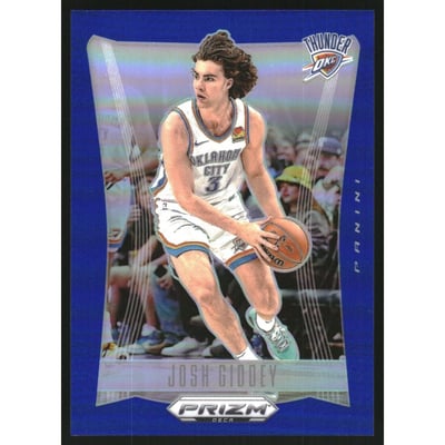 2023-24 Panini Prizm Deca Prizms Blue #299 Josh Giddey
