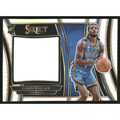 2023-24 Select Jumbo Rookie Swatches #9 Cason Wallace