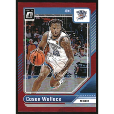 2024-25 Donruss Optic Red #191 Cason Wallace