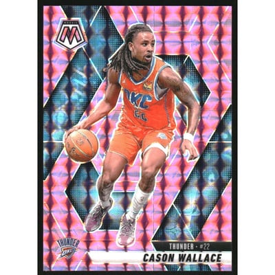 2024-25 Panini Mosaic Mosaic Pink #49 Cason Wallace