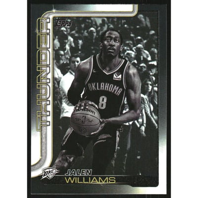 2025-26 Topps Blackout #116 Jalen Williams
