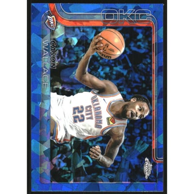 2025-26 Topps Chrome Sapphire #191 Cason Wallace