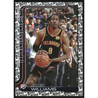 2025-26 Topps Foil Pattern #116 Jalen Williams