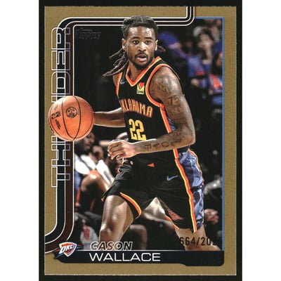2025-26 Topps Gold #119 Cason Wallace