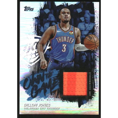 2025-26 Topps Own the Game Rainbow Foilboard #OTGADJ Dillon Jones