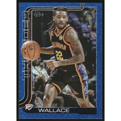 2025-26 Topps Sandglitter Blue #119 Cason Wallace