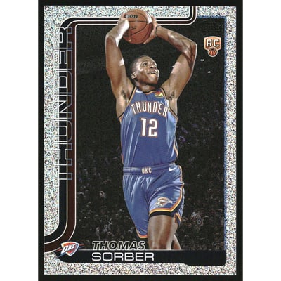 2025-26 Topps Sandglitter #215 Thomas Sorber
