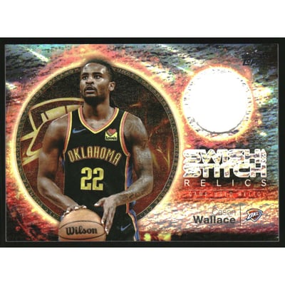 2025-26 Topps Swish and Stitch Relics Holo Foil #SSTCW Cason Wallace