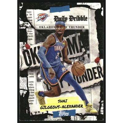 2025-26 Topps The Daily Dribble #DD2 Shai Gilgeous-Alexander