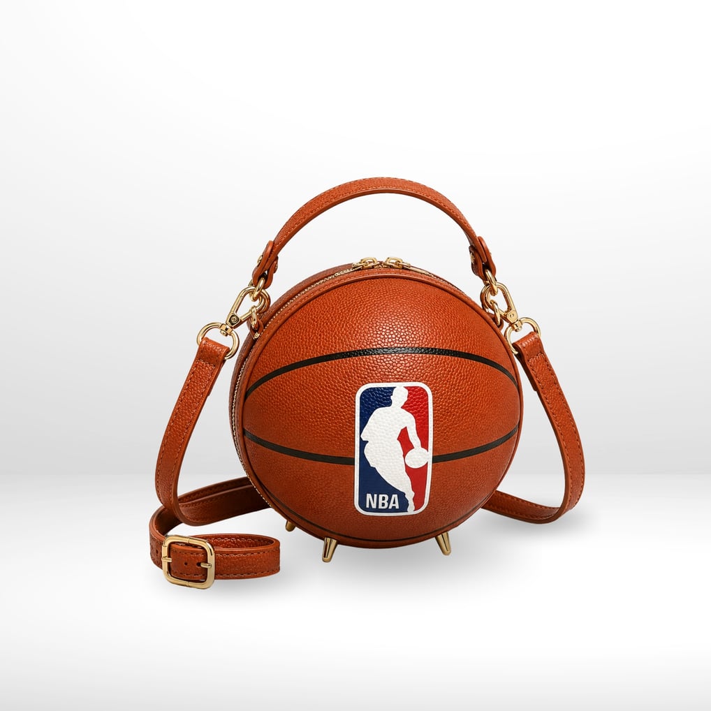 by Jill Martin Oklahoma City Thunder Basketball Crossbody Fan Bag