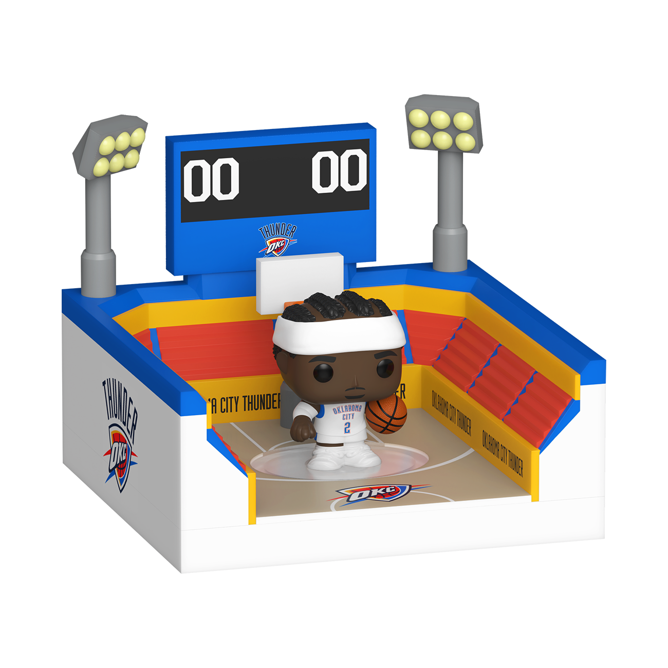 Funko Shai Gilgeous-Alexander Oklahoma City Thunder Bitty POP! Town Arena