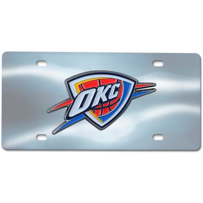  Oklahoma City Thunder Logo Brands Diecast License Plate