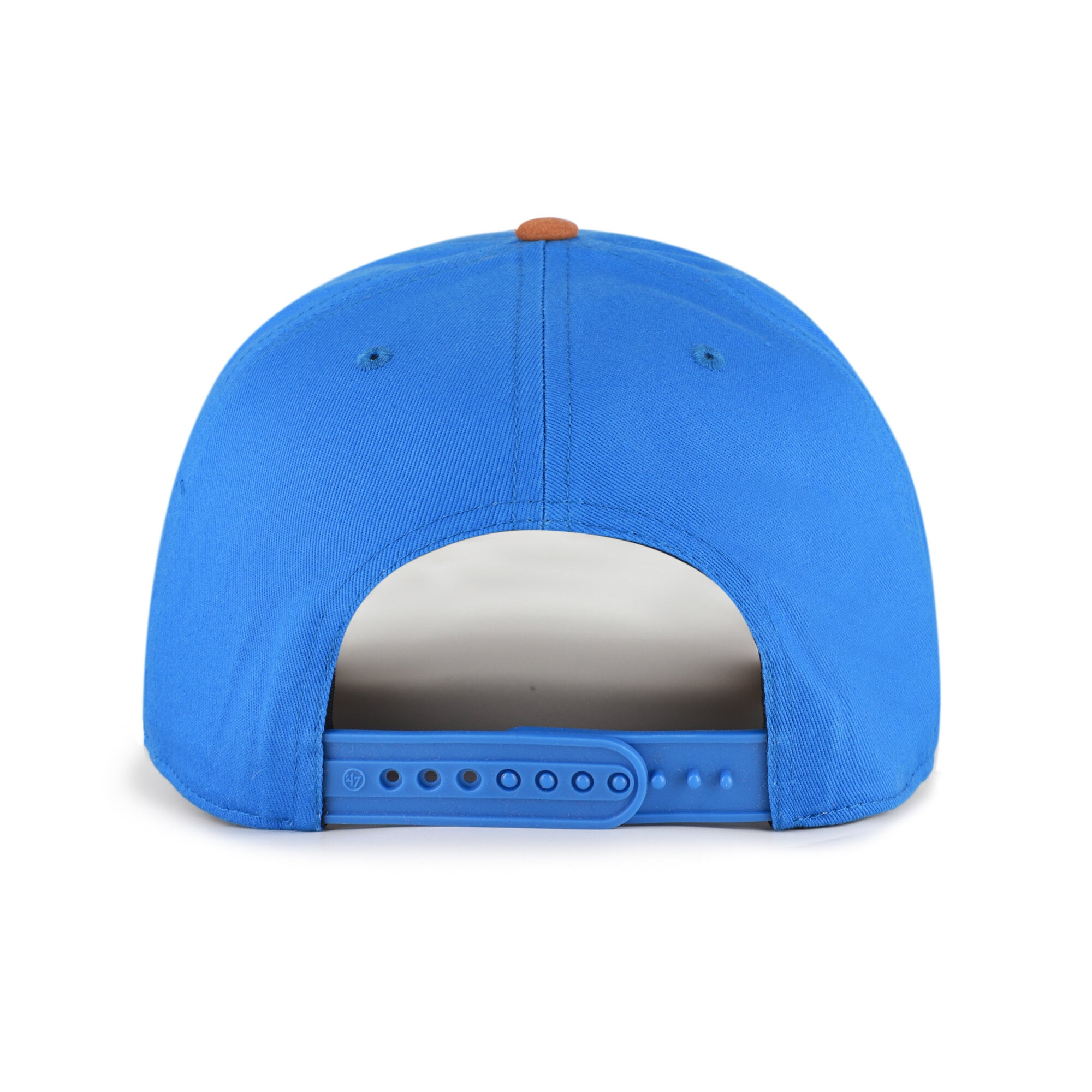 Casquette ajustable Oklahoma City Thunder Scribe Line Hitch bleu/beige modèle 47 pour homme