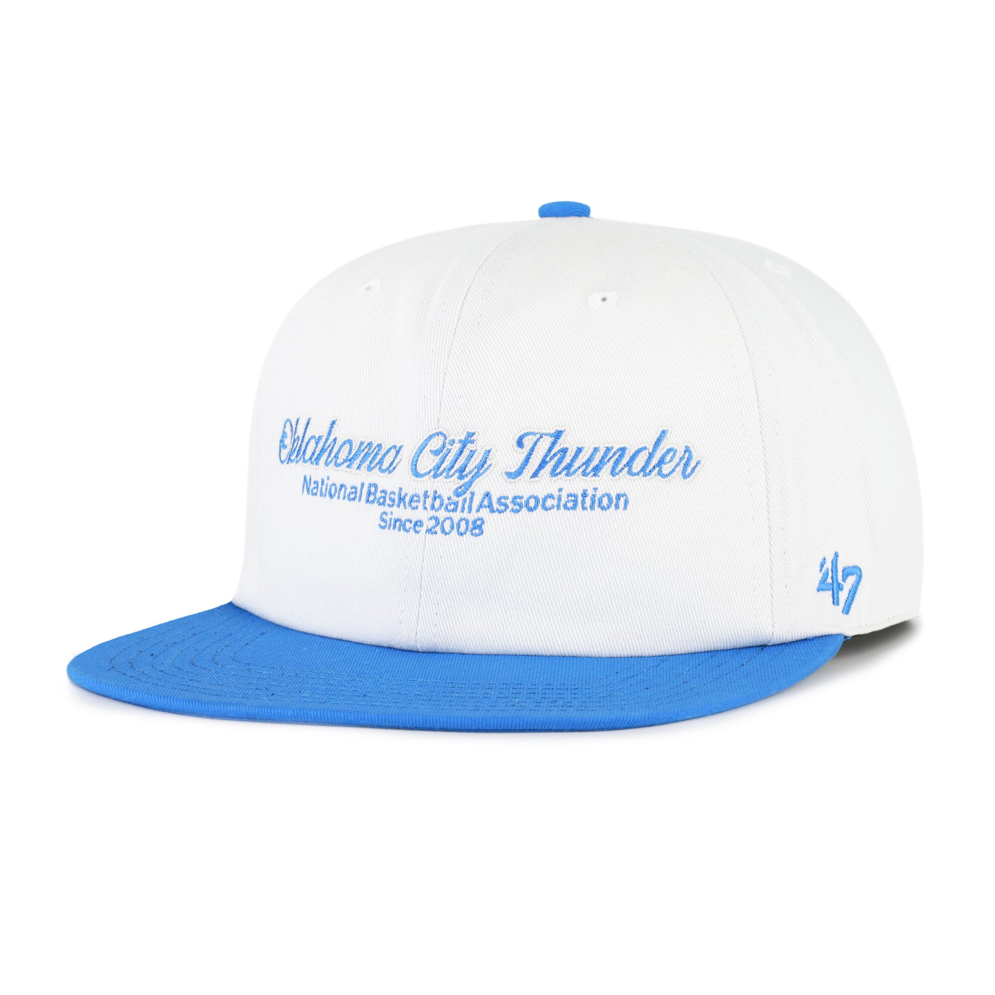 Casquette Snapback Captain Oklahoma City Thunder '47 Cream pour homme