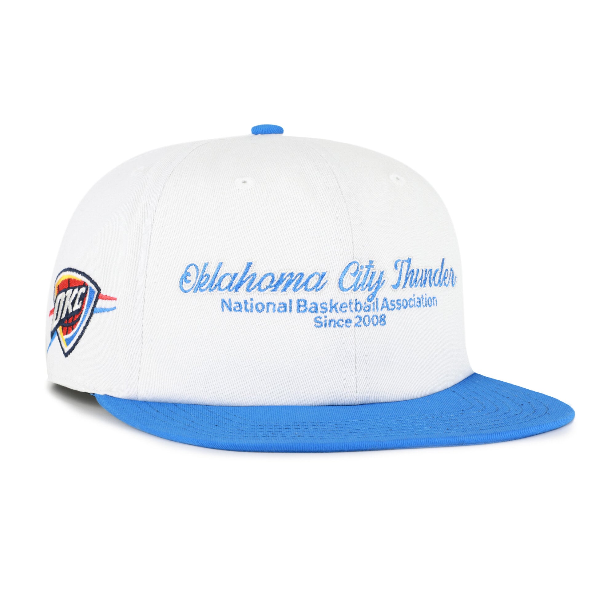 Casquette Snapback Captain Oklahoma City Thunder '47 Cream pour homme