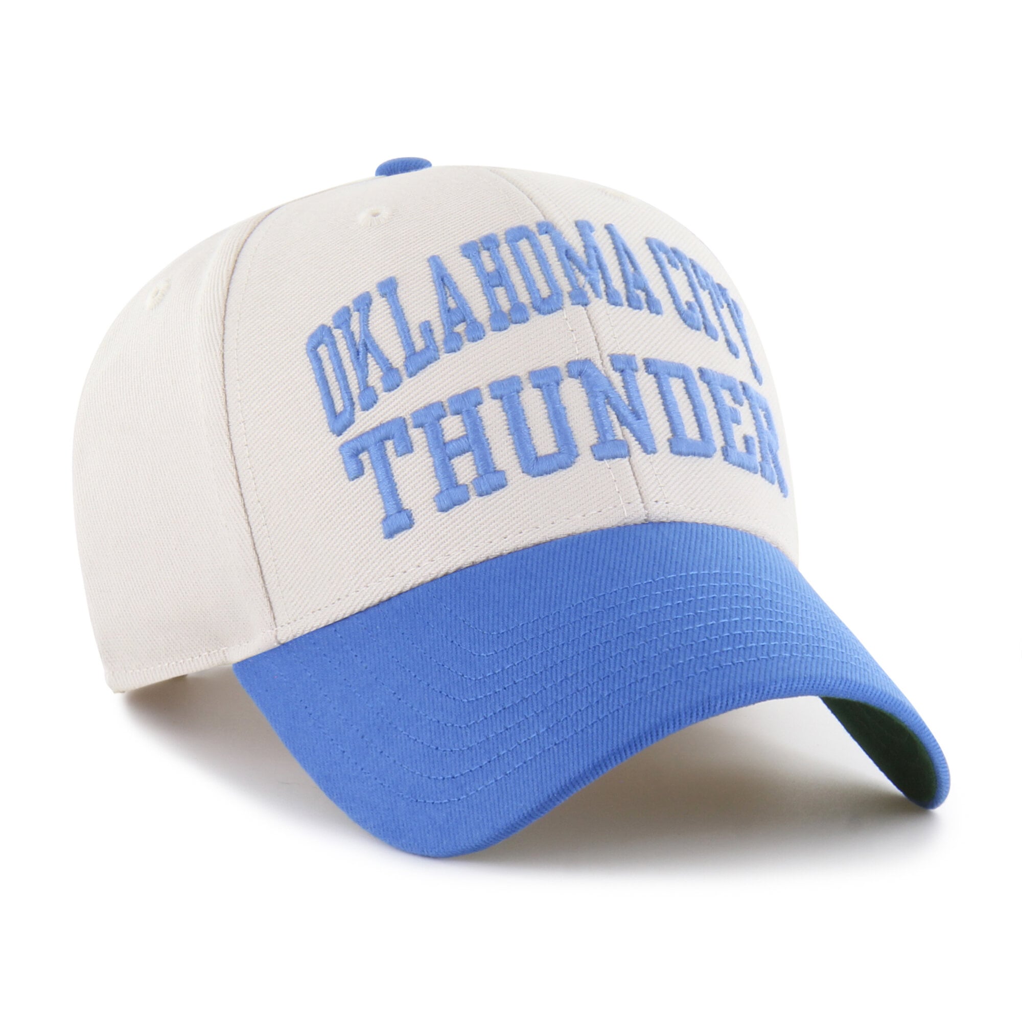 Casquette ajustable pour homme '47 Natural Oklahoma City Thunder Broke Line Loop MVP