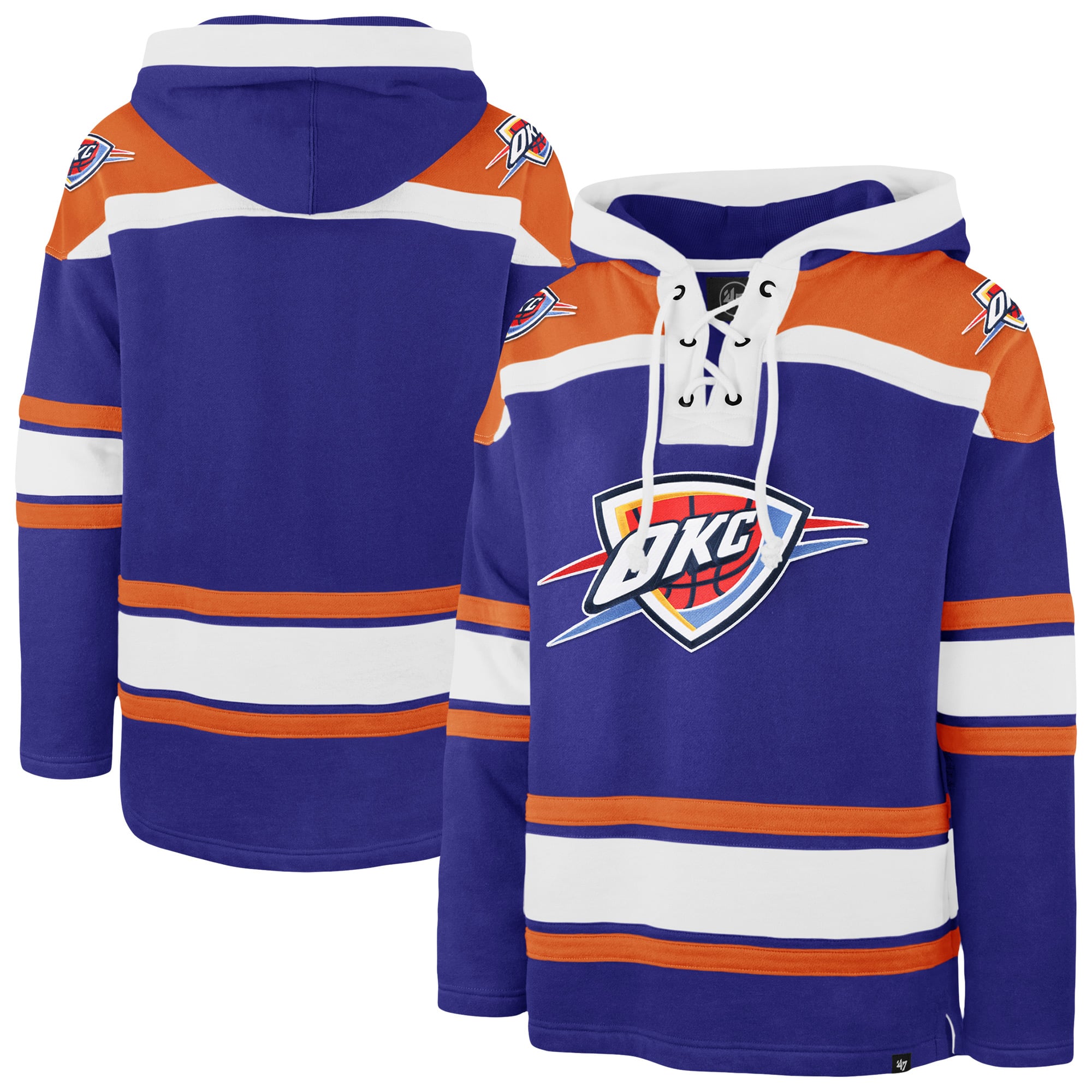Sweat à capuche homme '47 Royal Oklahoma City Thunder Superior Lacer