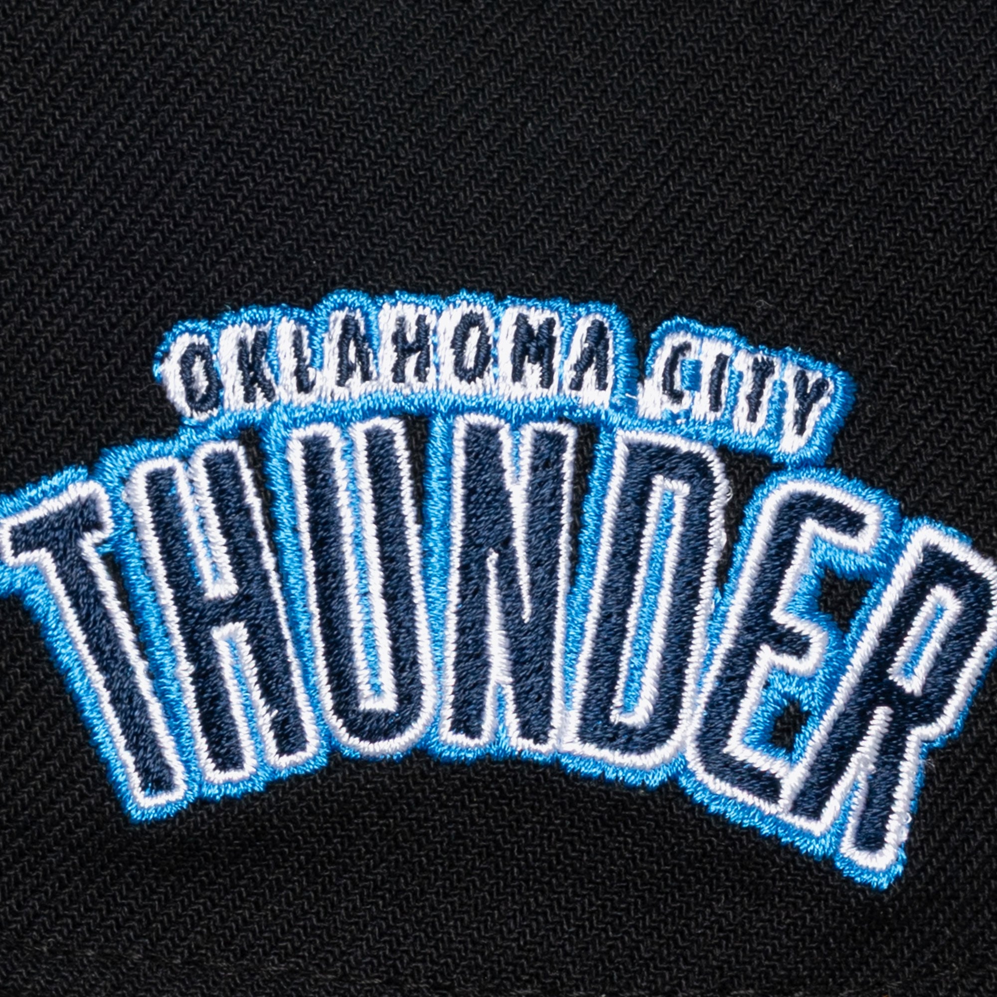 Men's Mitchell & Ness Black Oklahoma City Thunder True Legacy Pro Snapback Hat