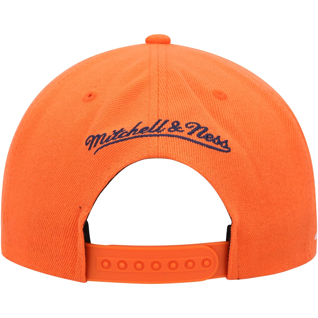 Oklahoma City Thunder Mitchell & Ness Side Core 2.0 Snapback Hat - Orange