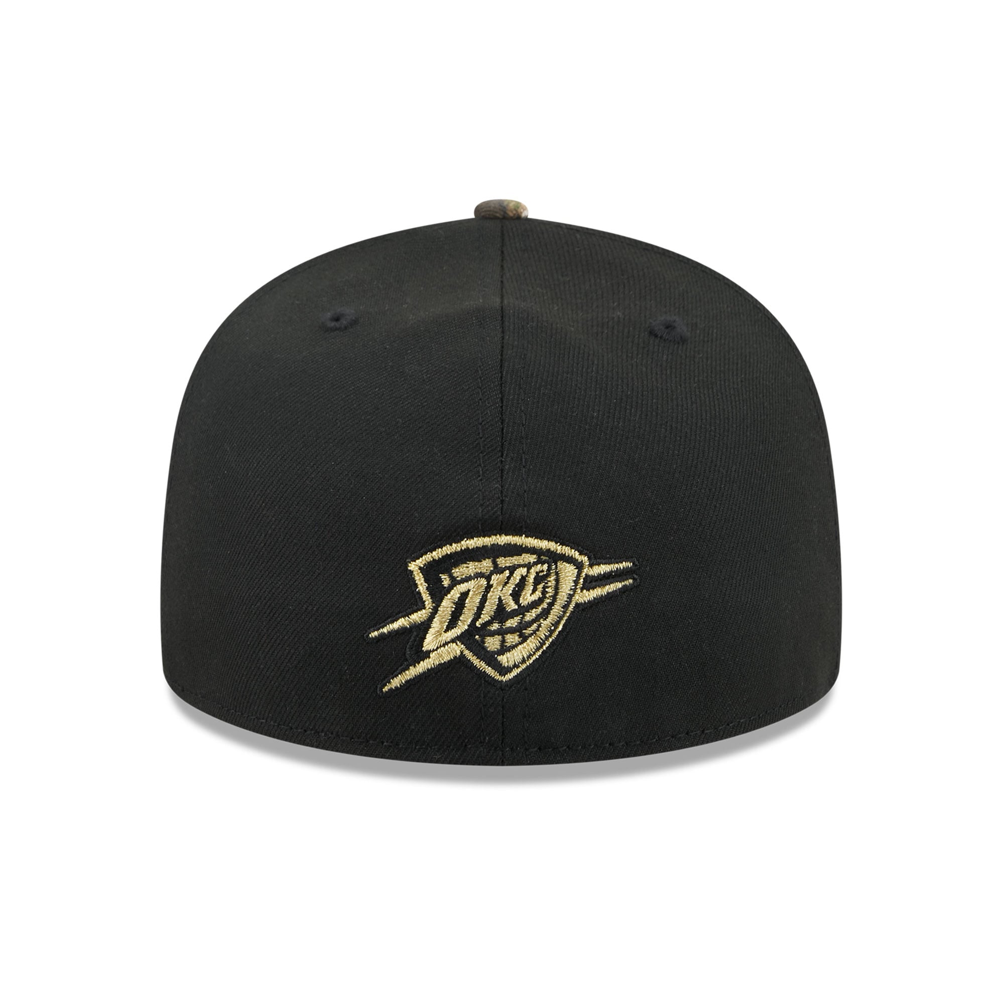 Men's New Era  Black Oklahoma City Thunder Thrilla 59FIFTY Fitted Hat