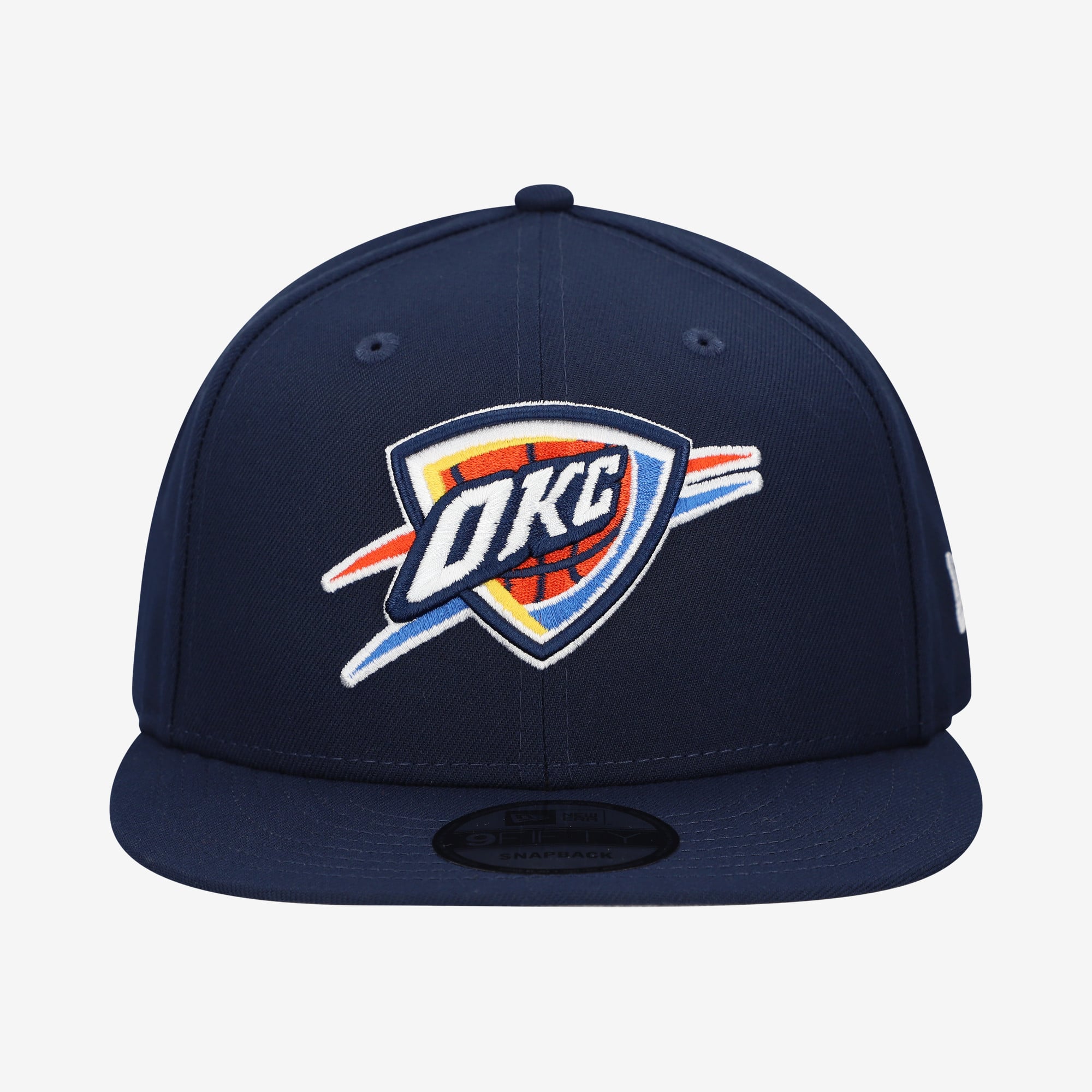 Men's New Era Blue Oklahoma City Thunder Team 9FIFTY Snapback Hat