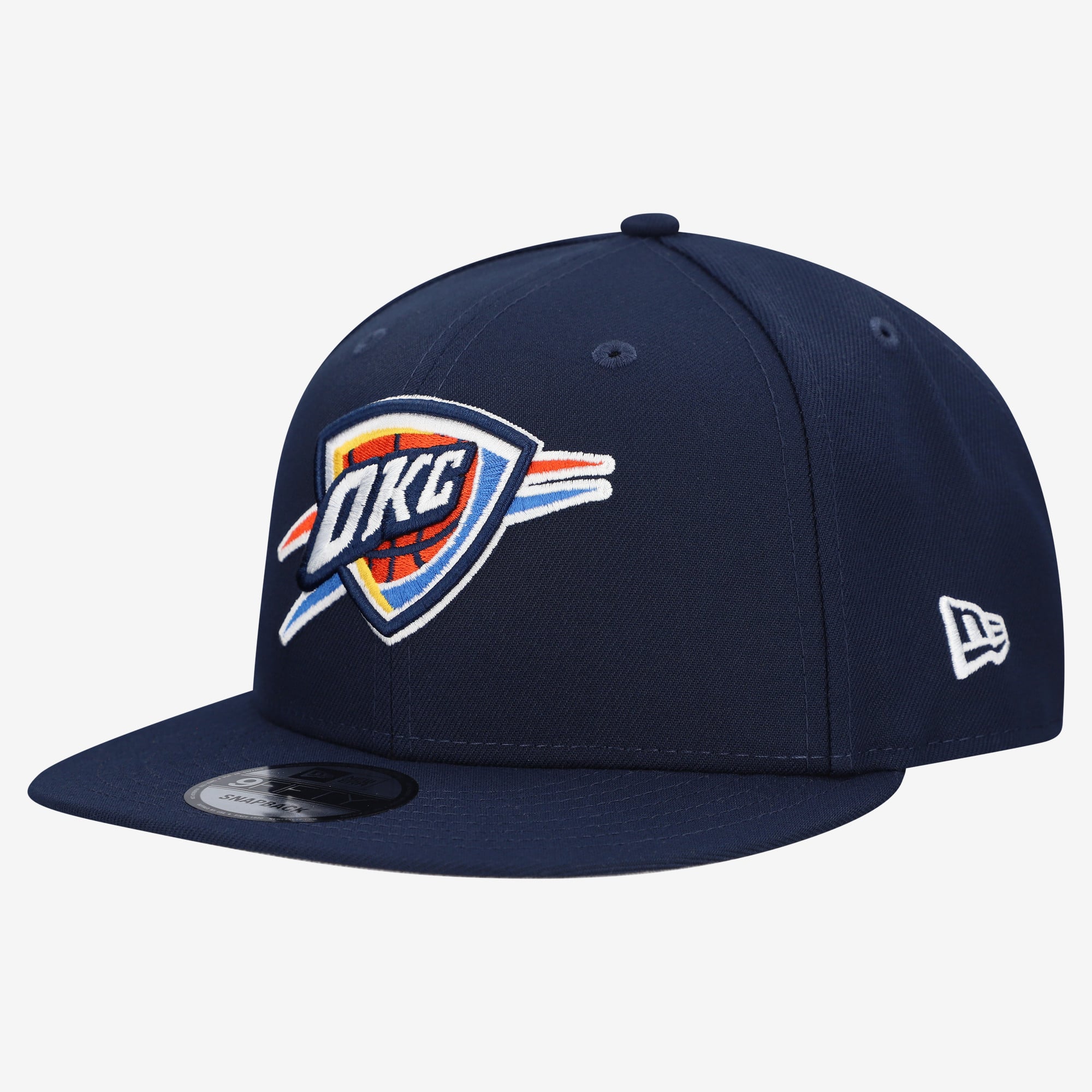 Men's Oklahoma City Thunder  New Era Blue Team 9FIFTY Snapback Hat