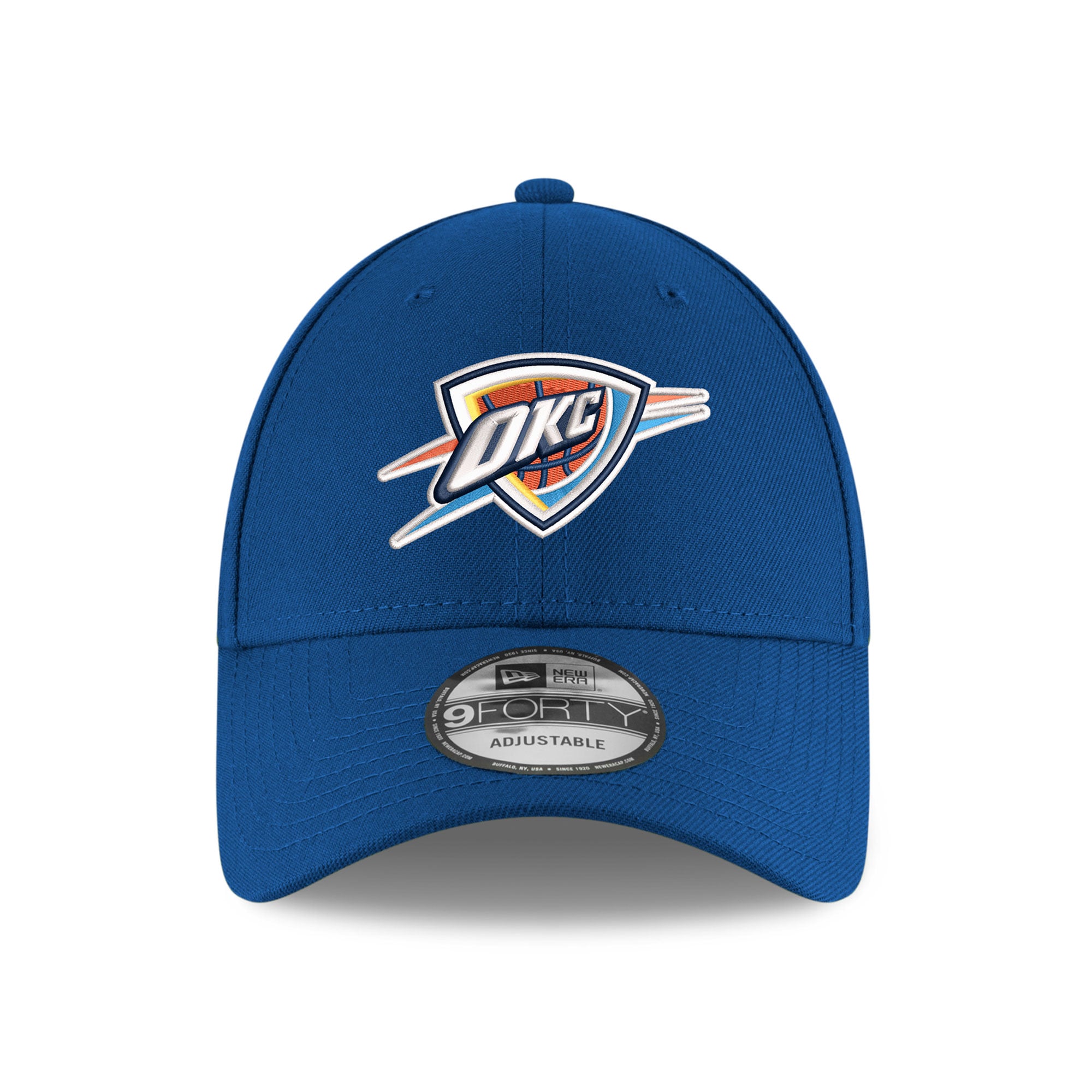 Men's New Era Blue Oklahoma City Thunder Team 9FORTY Adjustable Hat