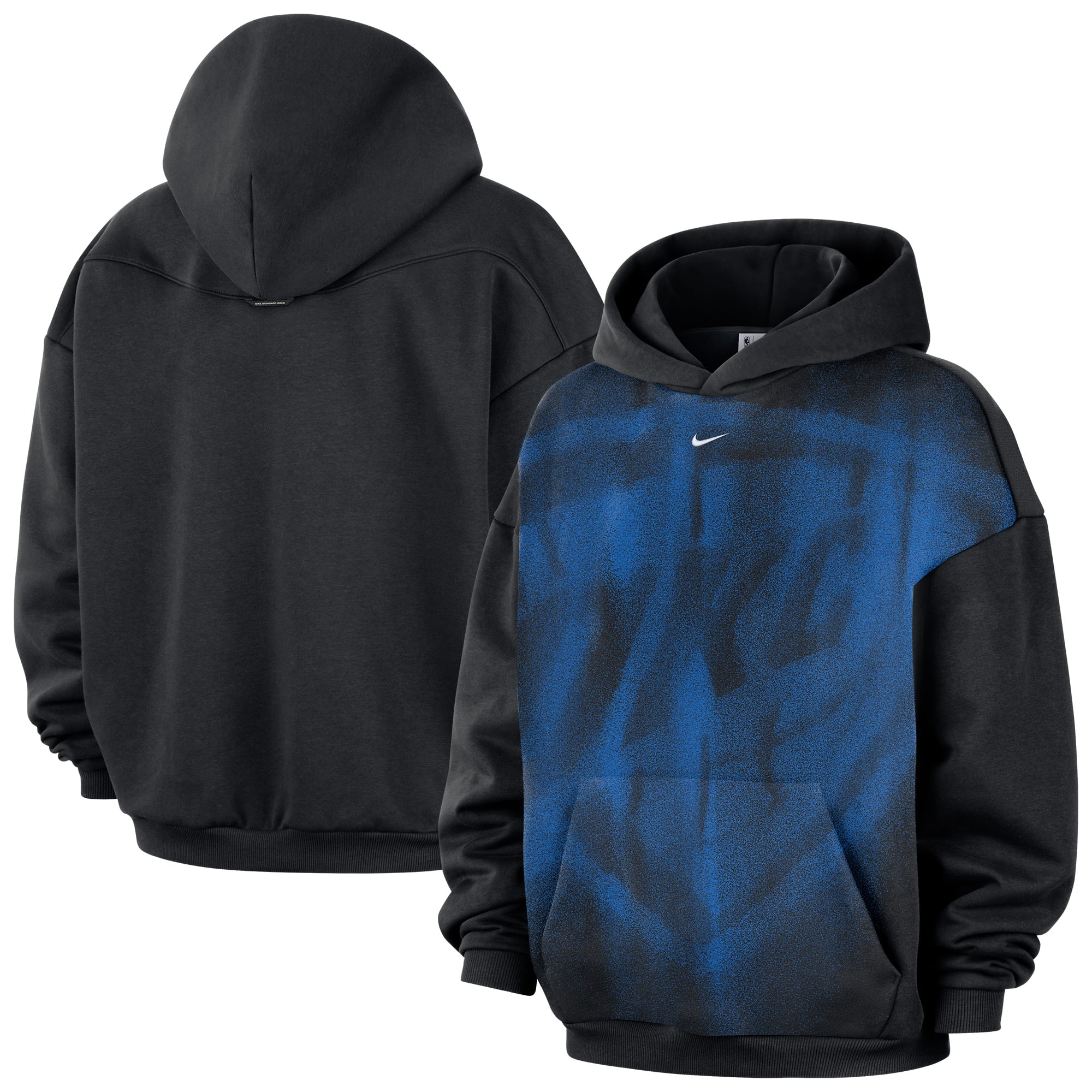 Sweat à capuche en polaire Nike Black Oklahoma City Thunder 2026 Standard Issue Practice Icon pour homme