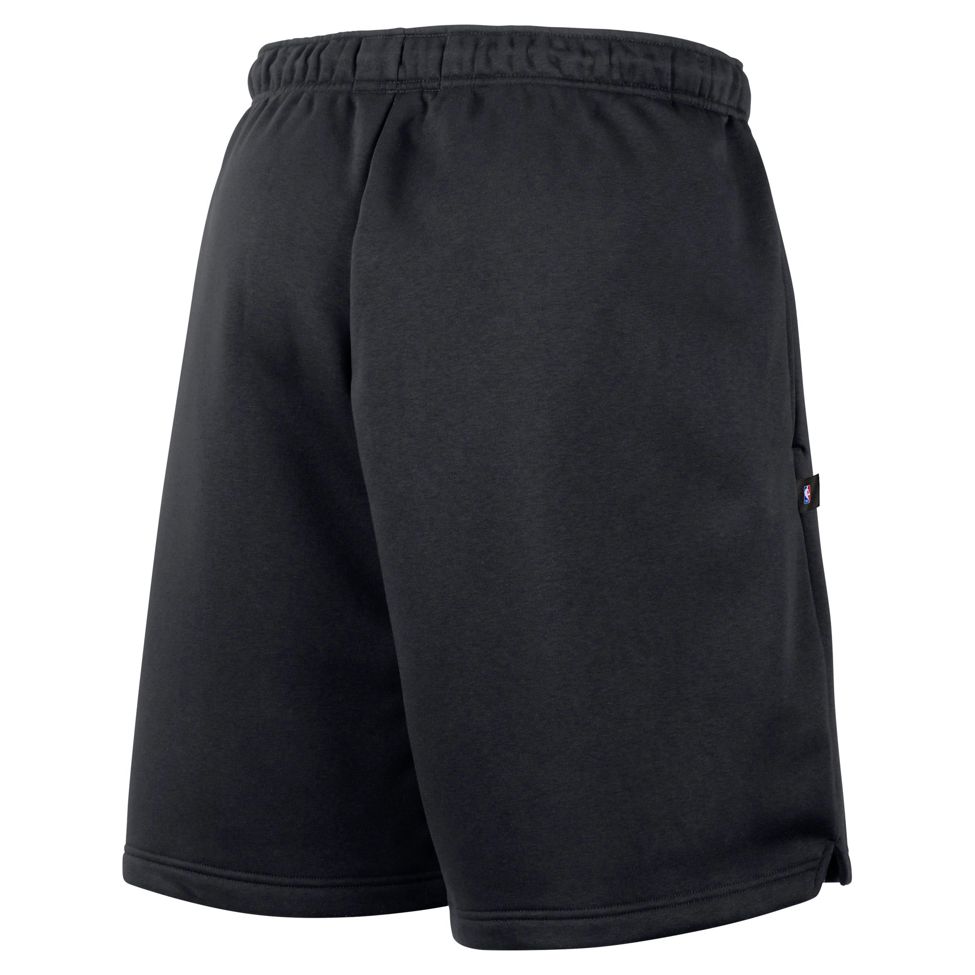 Short de sport Nike Icon en polaire noire pour homme, modèle Standard Issue 2026 Oklahoma City Thunder.