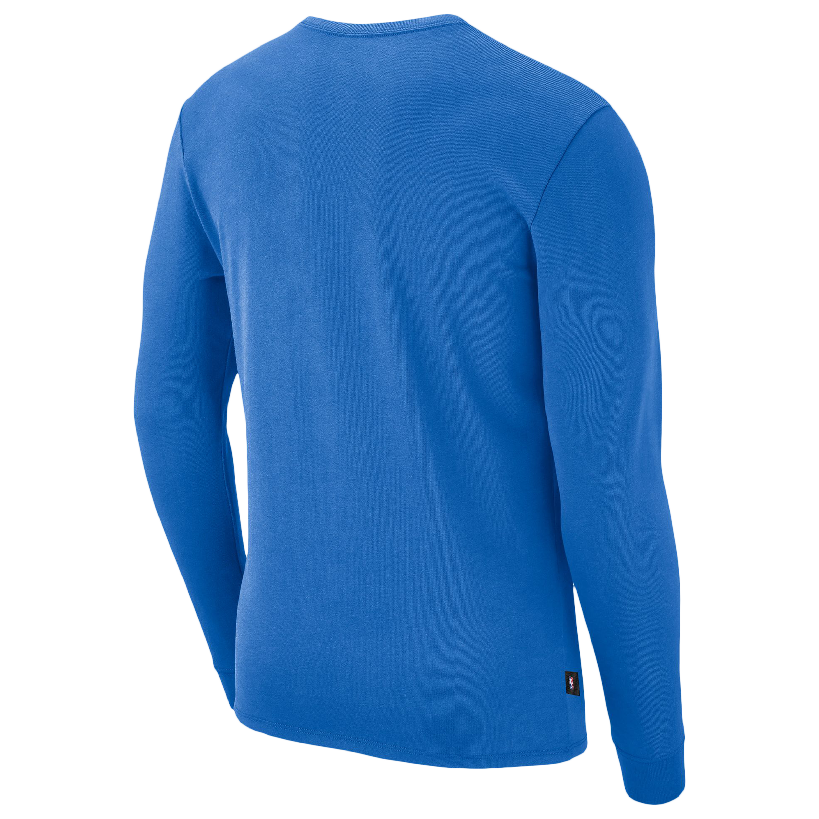 T-shirt d'entraînement à manches longues Nike bleu Oklahoma City Thunder 2026 Standard Issue pour homme