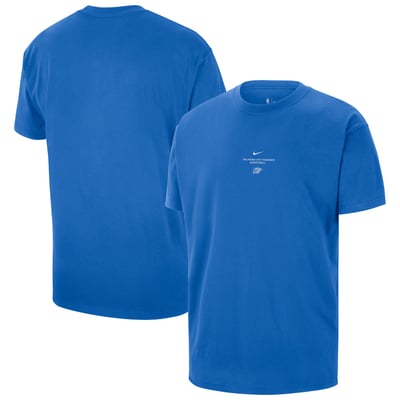 Oklahoma City Thunder Nike 2026 Standard Issue Practice T-Shirt - Blue