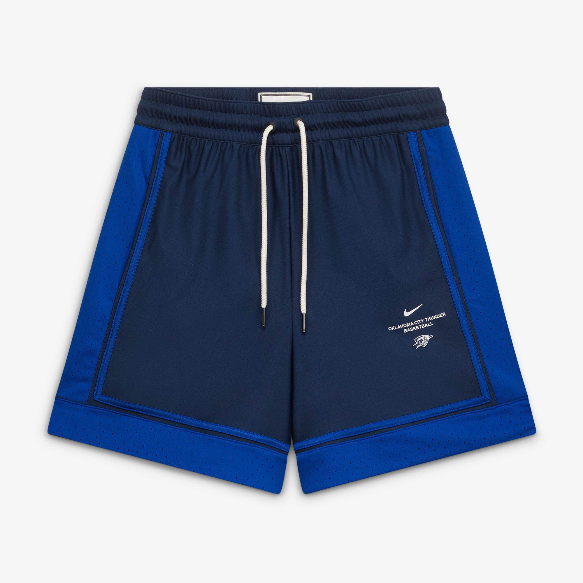 Short de match Nike bleu marine Oklahoma City Thunder 2026 Standard Issue pour homme