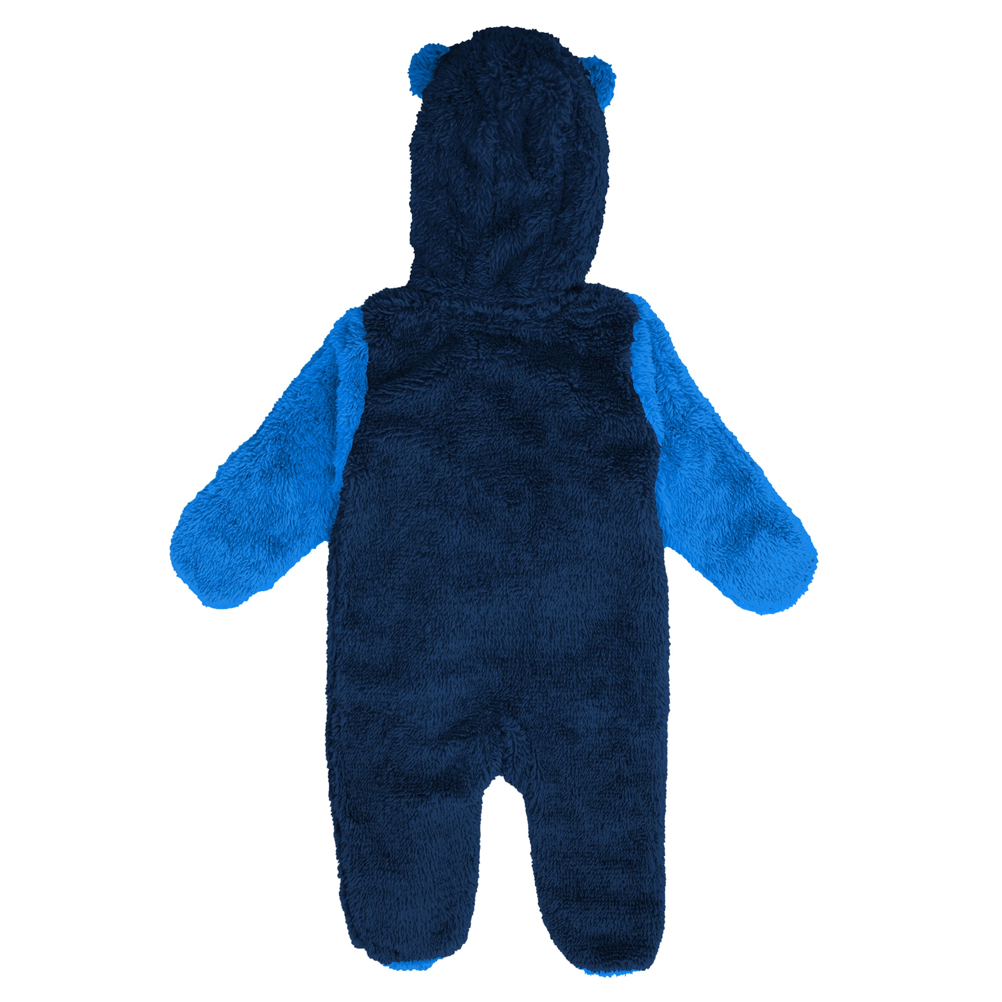 Grenouillère polaire zippée Outerstuff bleu marine Oklahoma City Thunder pour nouveau-né et nourrisson