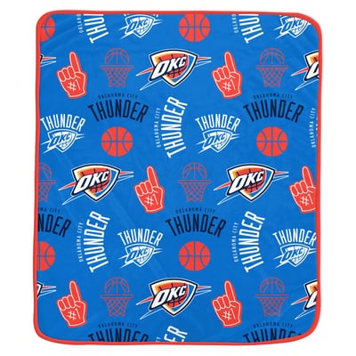 Oklahoma City Thunder Pegasus Team Spirit 60" x 70" Ultra Soft Blanket