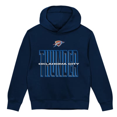 Oklahoma City Thunder Outerstuff Preschool Field General Fleece Hoodie - Navy
