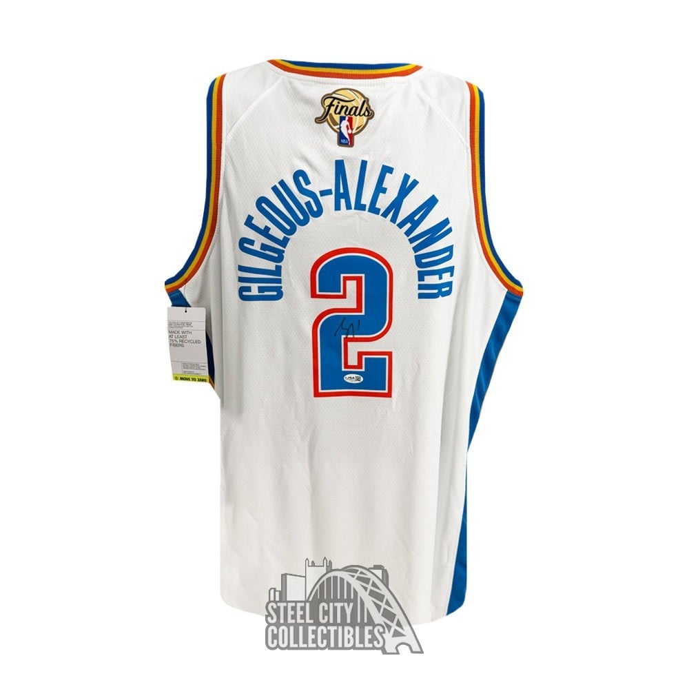Shai Gilgeous-Alexander Autographed Jerseys, Signed Shai Gilgeous ...