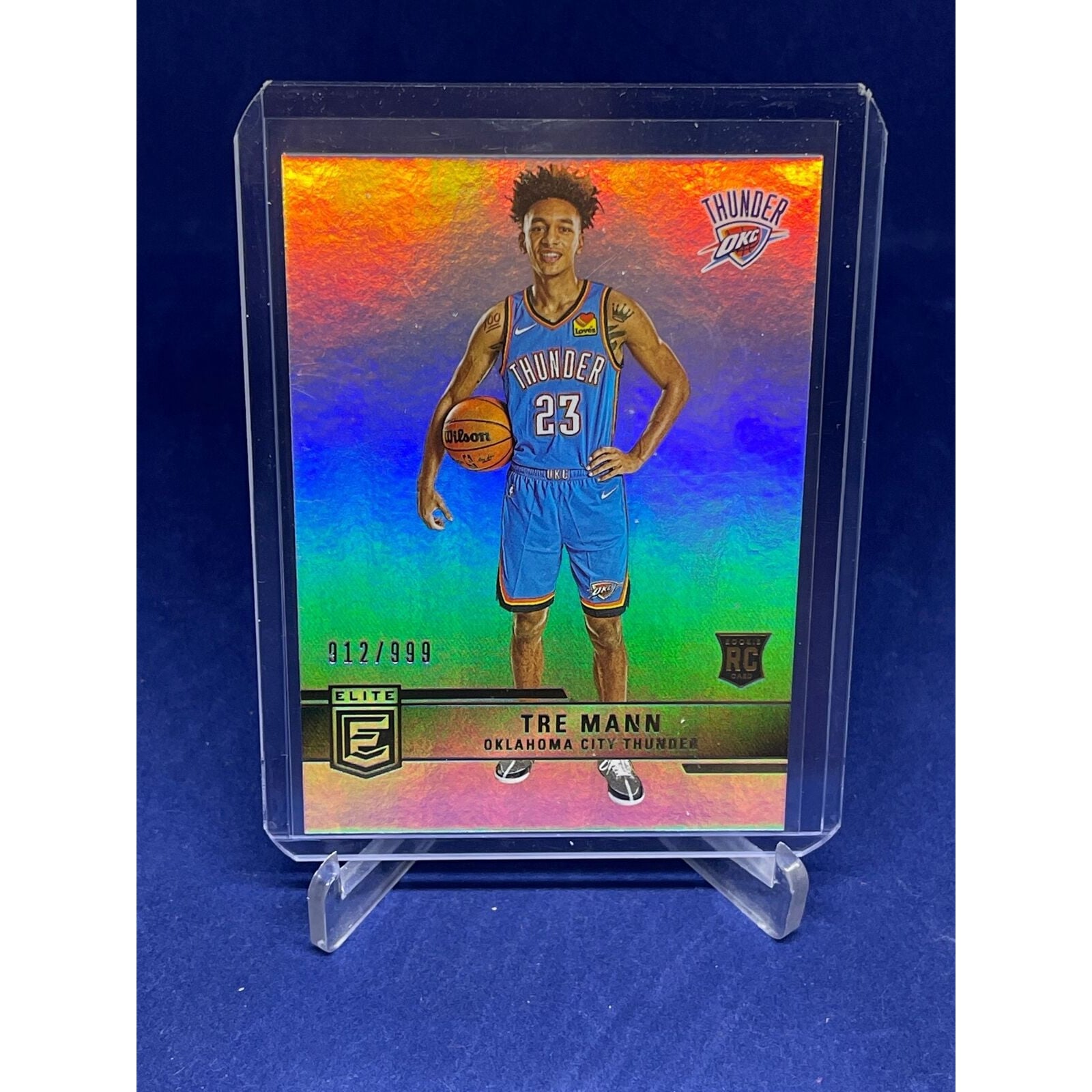 Tre Mann 2021-22 Panini Donruss Elite Rookie Rc #d 912/999