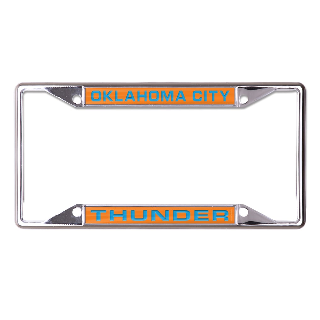 Cadre de plaque d'immatriculation découpé au laser WinCraft Oklahoma City Thunder
