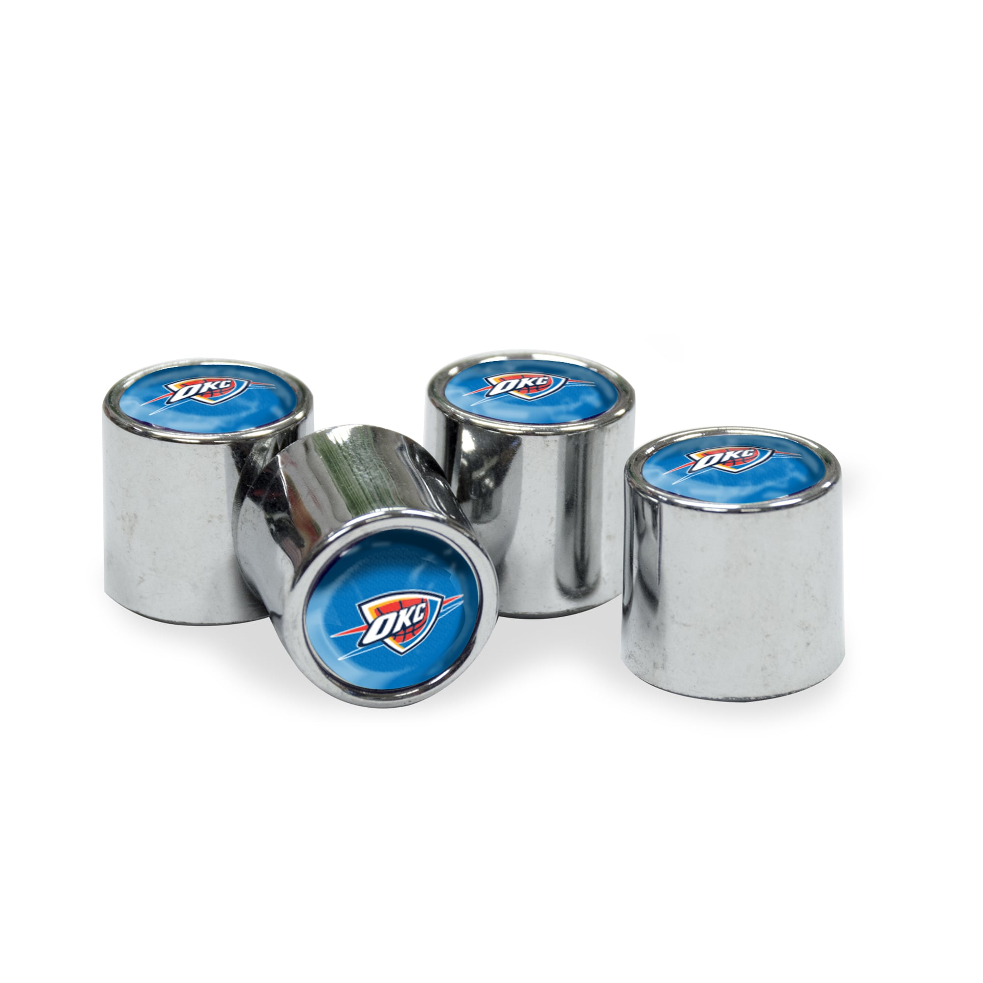 Cache-valves WinCraft avec mini logo de l'équipe Oklahoma City Thunder