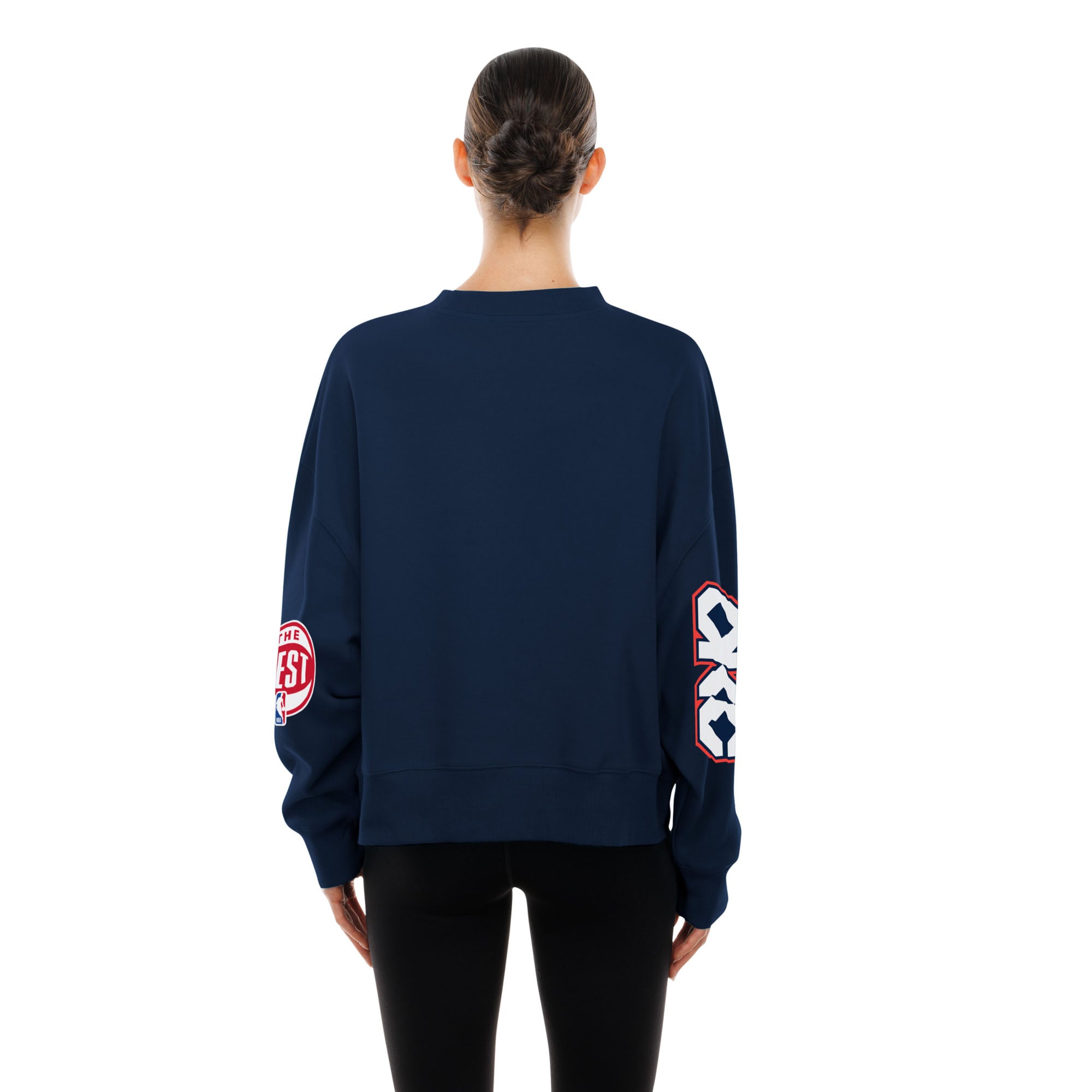 Women's New Era Blue Oklahoma City Thunder 2025/26 Edition Sweatshirt