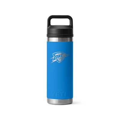 Oklahoma City Thunder YETI 18oz. Rambler Chug Water Bottle