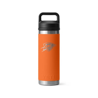 Oklahoma City Thunder YETI 18oz. Rambler Chug Water Bottle