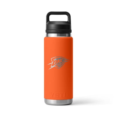 Oklahoma City Thunder YETI 26oz. Rambler Chug Water Bottle