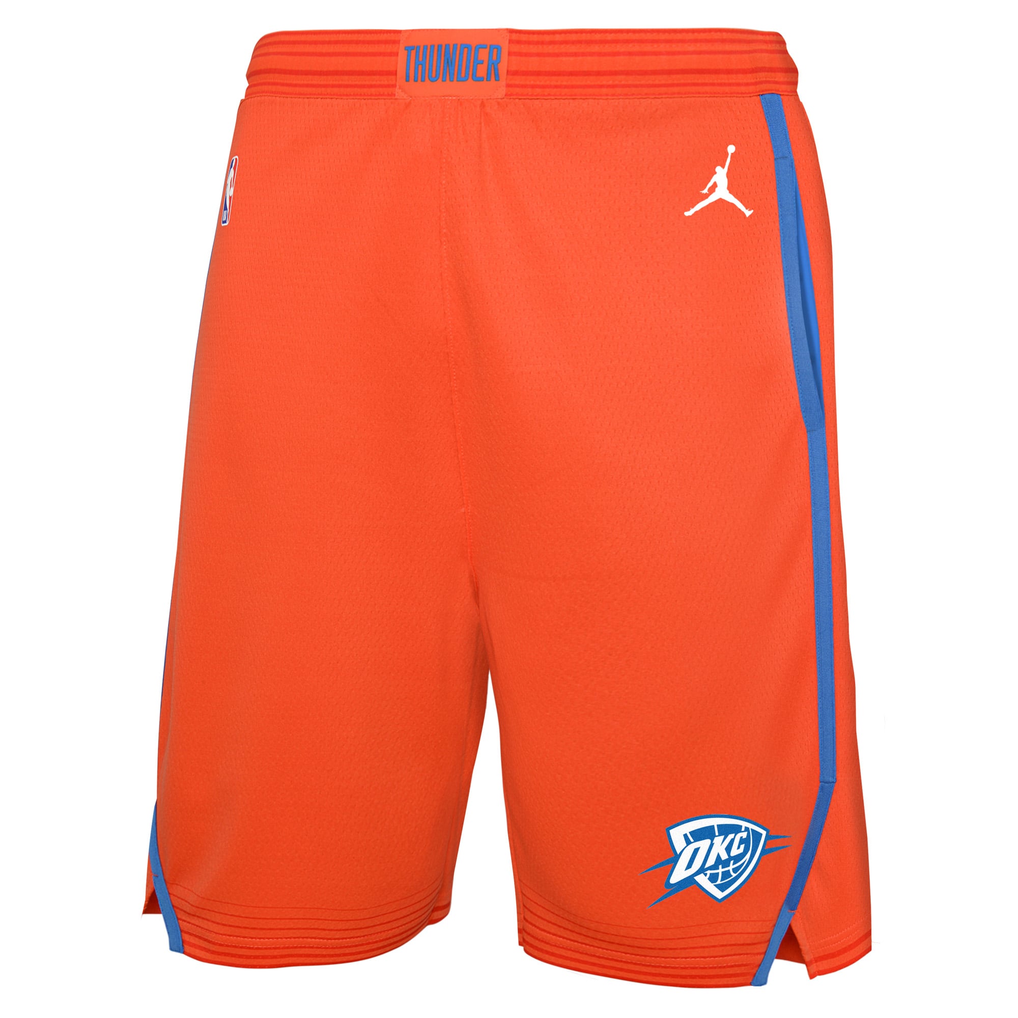 Short Swingman Jordan Brand orange Oklahoma City Thunder Authentic Statement Edition pour jeunes