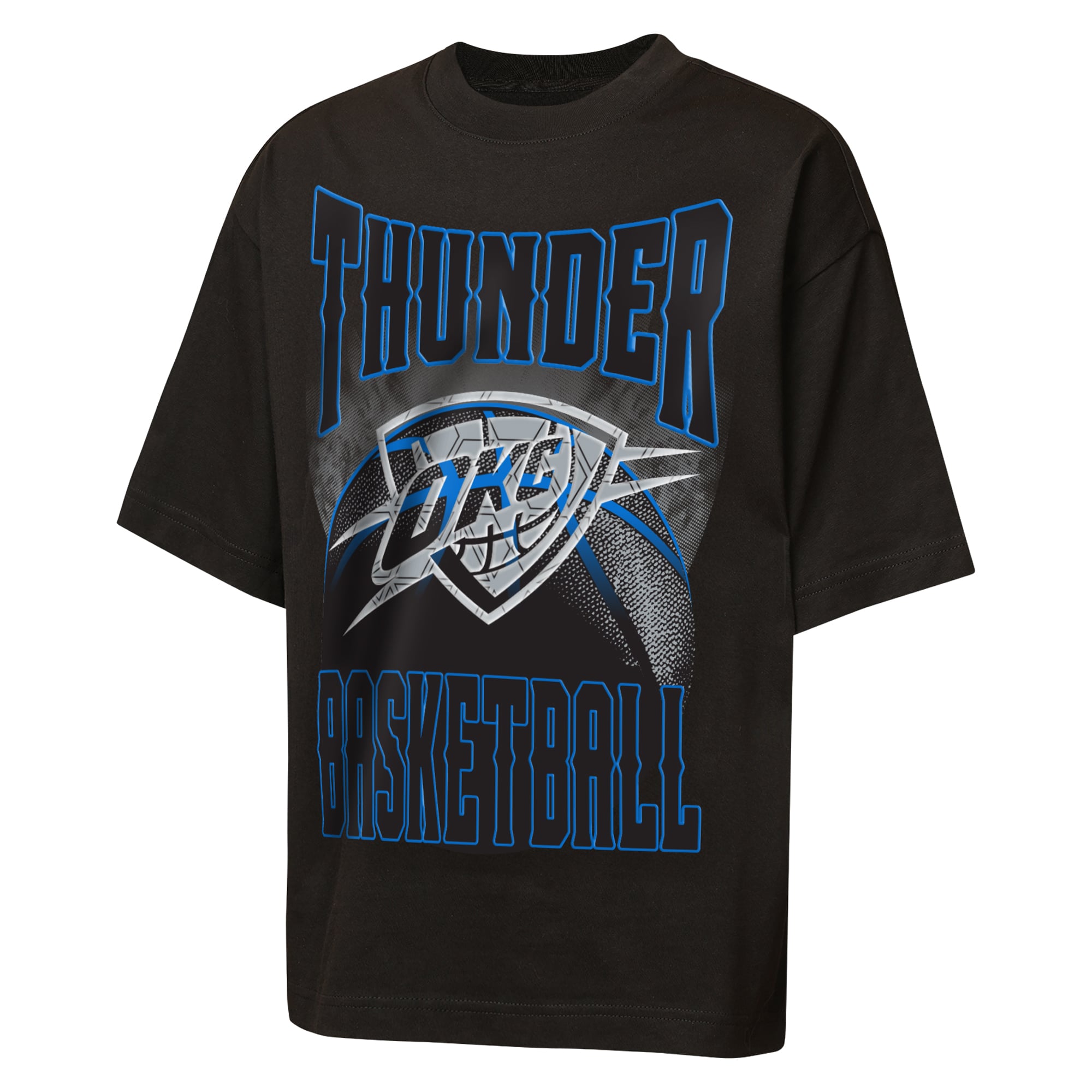T-shirt oversize tendance Youth Outerstuff Black Oklahoma City Thunder Ballin Rockers