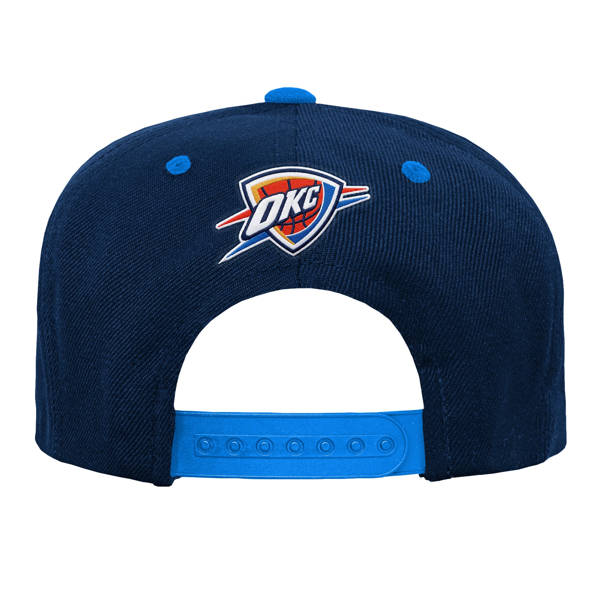 Casquette snapback bleue Oklahoma City Thunder pour jeunes Outerstuff