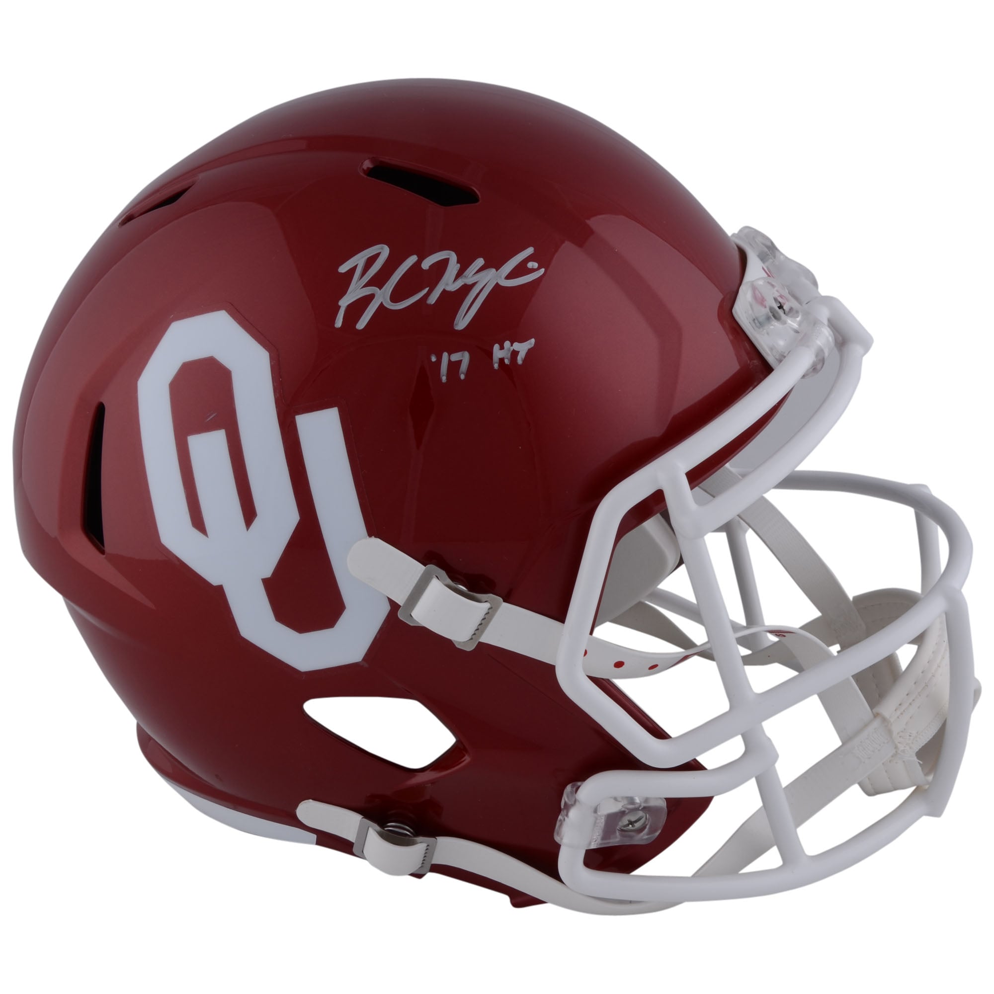 Baker Mayfield Oklahoma Sooners Autographed Riddell Speed Replica